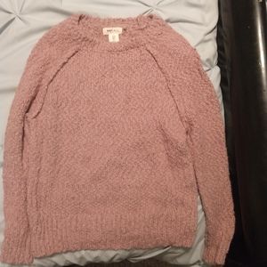 Pink sweater